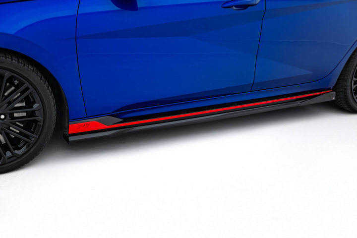 Hyundai Elantra N Mk7 2020-2023 Side Skirts Diffusers Maxton Design in the group Select car model / Hyundai / Elantra / Styling at DDESIGN Scandinavia AB (HY-EL-7-N-SD1G)