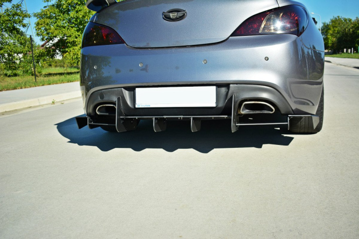 Rear Diffuser Hyundai Genesis Coupe Mk.1 Maxton Design in the group Select car model / Hyundai / Genesis Coupe 08-16 / Styling / Diffuser at DDESIGN Scandinavia AB (HY-GE-1-C-CNC-RS1A)