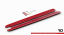 Hyundai I30 N 2017+ Side Skirts Diffusers Red V.2 Maxton Design