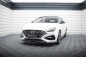 Hyundai I30 Mk3 Facelift 2020+ Front Splitter V.1 Maxton Design
