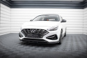 Hyundai I30 Mk3 Facelift 2020+ Front Splitter V.2 Maxton Design