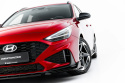 Hyundai I30 N-Line Wagon MK3 Facelift 2020+ Front Splitter + Flaps V.1 Maxton Design
