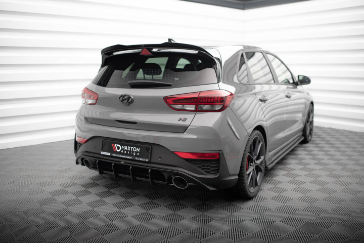 Hyundai I30 N Hatchback Mk3 Facelift 2020+ Rear Valance V.1 Maxton Design in the group Select car model / Hyundai / I30 (PD) 17+ / Styling at DDESIGN Scandinavia AB (HY-I30-3F-N-RS1G)