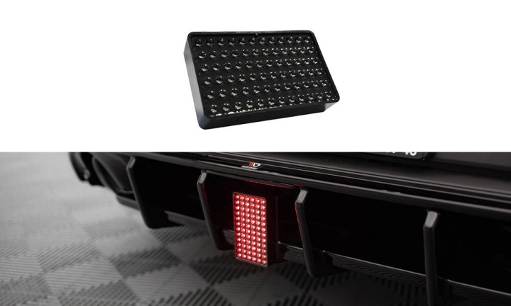 Hyundai I30 N Hatchback Mk3 Facelift 2020+ LED Brake Light for Maxton Rear Valance V.1 Maxton Design in the group Select car model / Hyundai / I30 (PD) 17+ / Styling at DDESIGN Scandinavia AB (HY-I30-3F-N-RS1RLG-LED)