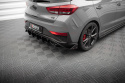 Hyundai I30 N Mk3 Facelift 2020+ Rear Side Splitters V.4 + Flaps Maxton Design