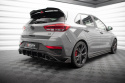 Hyundai I30 N Mk3 Facelift 2020+ Rear Side Splitters V.4 + Flaps Maxton Design