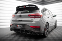 Hyundai I30 N Mk3 Facelift 2020+ Rear Side Splitters V.5 Maxton Design