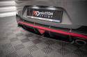 Hyundai I30 Fastback N-Line Mk3 Facelift 2020+ Central Rear Splitter Maxton Design