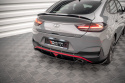 Hyundai I30 Fastback N-Line Mk3 Facelift 2020+ Central Rear Splitter Maxton Design