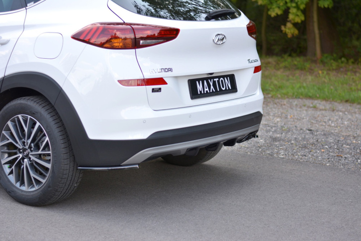 Rear Side Splitters Hyundai Tucson Mk3 Facelift Maxton Design in the group Select car model / Hyundai / Tucson at DDESIGN Scandinavia AB (HY-TU-3F-RSD1G)