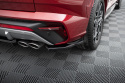 Hyundai Tucson N-Line Mk4 2020+ Central Rear Splitter (With Vertical Bars) Maxton Design