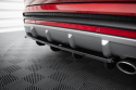 Hyundai Tucson N-Line Mk4 2020+ Central Rear Splitter (With Vertical Bars) Maxton Design
