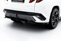 Rear Splitter (with vertical bars) Hyundai Tucson N-Line Mk4 Facelift Maxton Design