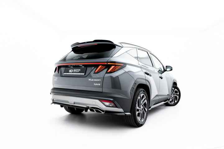 Rear Splitter (with vertical bars) Hyundai Tucson Mk4 Facelift in the group Select car model / Hyundai / Tucson at DDESIGN Scandinavia AB (HY-TU-4F-RSD1G-RD1G)