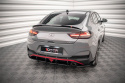 Hyundai I30 Fastback N-Line Mk3 Facelift 2020- Street Pro Rear Side Splitters + Flaps Red + Gloss Flaps Maxton Design