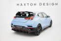 Hyundai Veloster N Mk2 2018-2022 Street Pro Rear Side Splitters Maxton Design