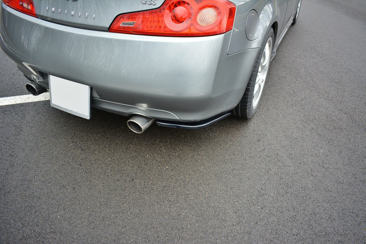 Rear Side Splitters Infiniti G35 Coupe Maxton Design in the group Select car model / Infiniti / G35 / Styling / Rear spoiler at DDESIGN Scandinavia AB (IN-G35-C-RSD1G)