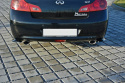 Rear Side Splitters Infiniti G37 Sedan Maxton Design