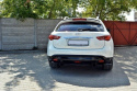 Central Rear Splitter Infiniti Qx70 Maxton Design