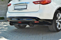 Rear Side Splitters Infiniti Qx70 Maxton Design