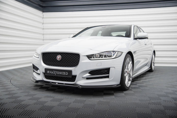 Front Splitter V.2 Jaguar Xe R-Sport X760 Maxton Design in the group Select car model / Jaguar / XE (X760) 2015+ at DDESIGN Scandinavia AB (JA-XE-1-RSPORT-FD2G)