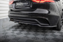 Central Rear Splitter (With Vertical Bars) Jaguar XE X760 Facelift 2019+ Maxton Design