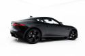 Jaguar F-Type X152 Facelift 2 2020-2024 Street Pro Side Skirts Diffusers + Flaps Black-Red + Gloss Flaps Maxton Design
