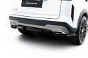 Jaecoo 7 Mk1 2023+ Central Rear Splitter (With Vertical Bars) V.1 Maxton Design