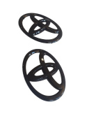GT86 17-21 Matte Black Toyota Emblem REAR JDM Station