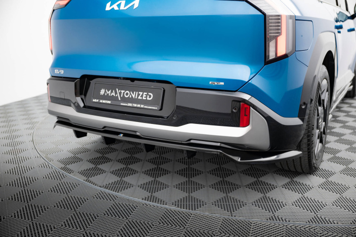 KIA EV9 GT-Line Mk1 2023+ Rear Splitter (with vertical bars) Maxton Design in the group Select car model / KIA / EV9 (MV) 2023+ at DDESIGN Scandinavia AB (KI-EV9-1-GTLINE-RD1GRD2G)