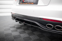KIA Stinger GT Mk1 2017-2023 Central Rear Splitter (With Vertical Bars) V.1 Maxton Design