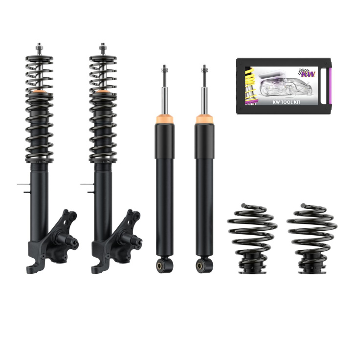 1020520015 Coilovers Inox V1 KW Suspension in the group Select car model / BMW / 3-series (E30) 1982-1994 / Chassis / Coilovers at DDESIGN Scandinavia AB (KW-1020520015)