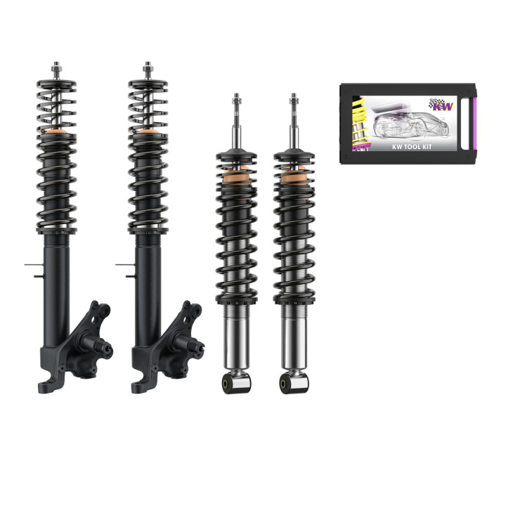 10205200CP Coilovers Inox V1 KW Suspension in the group Select car model / BMW / 6-series (E24) 75-89 / Chassis at DDESIGN Scandinavia AB (KW-10205200CP)
