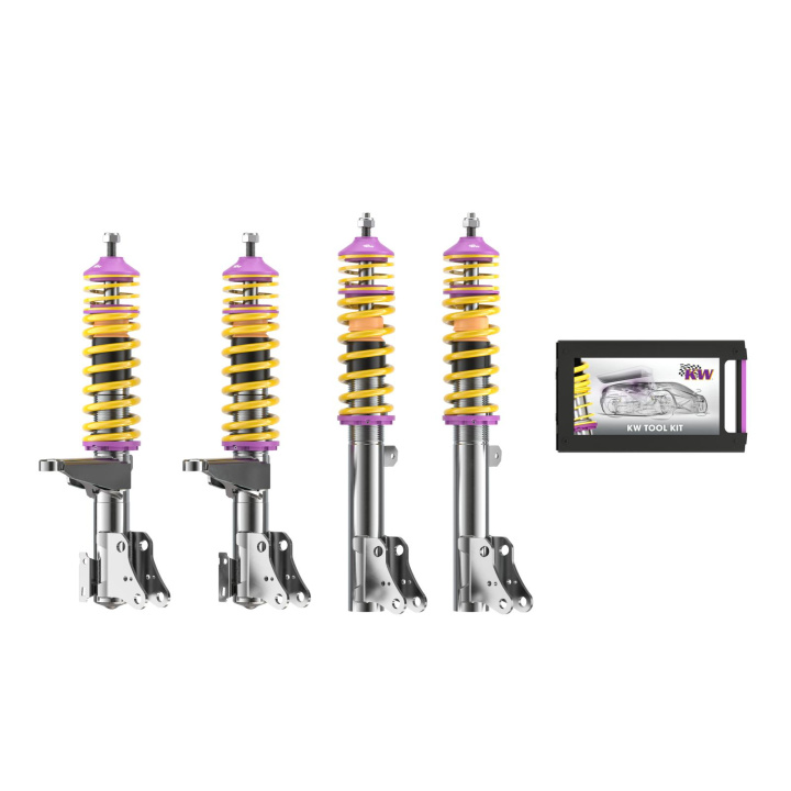 10210014 Coilovers Inox V1 KW Suspension in the group Select car model / Audi / 80 - 90 - 100 1966-1997 / Chassis / Suspension at DDESIGN Scandinavia AB (KW-10210014)