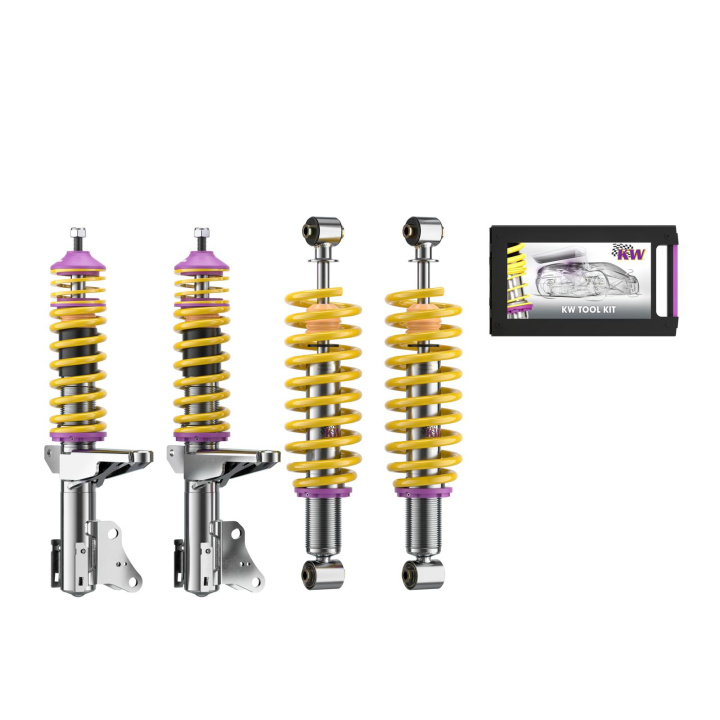 10210016 Coilovers Inox V1 KW Suspension in the group Select car model / Audi / 80 - 90 - 100 1966-1997 / Chassis / Suspension at DDESIGN Scandinavia AB (KW-10210016)