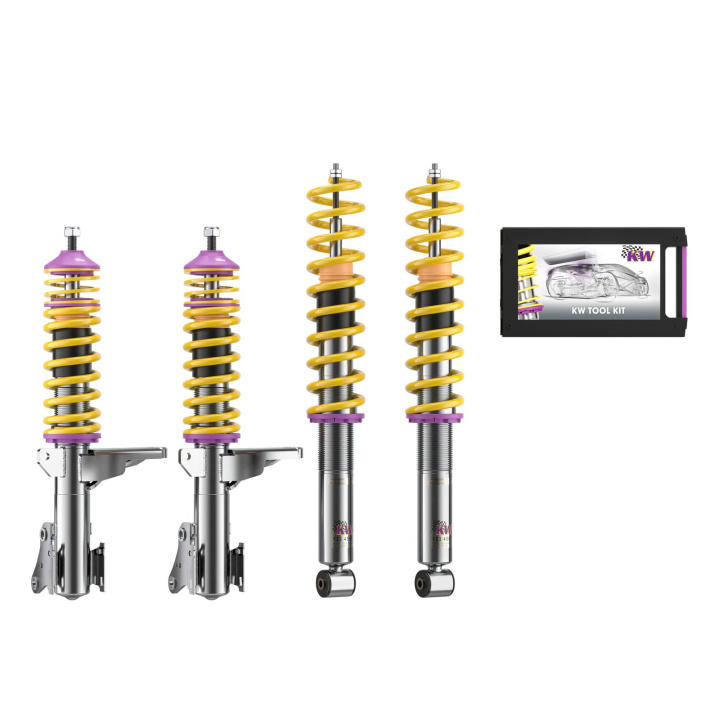 10210902 Coilovers Inox V1 KW Suspension in the group Select car model / Audi / 80 - 90 - 100 1966-1997 / Chassis / Suspension at DDESIGN Scandinavia AB (KW-10210902)