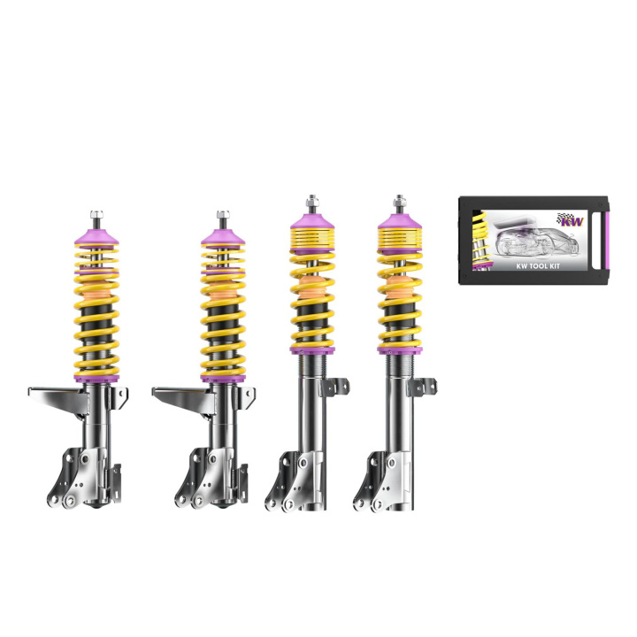 10210913 Coilovers Inox V1 KW Suspension in the group Select car model / Audi / 80 - 90 - 100 1966-1997 / Chassis / Suspension at DDESIGN Scandinavia AB (KW-10210913)