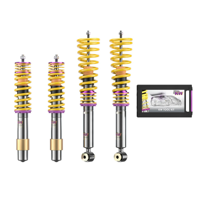 10220005 Coilovers Inox V1 KW Suspension in the group Select car model / BMW / 5-series (E60-E61) 03-10 / Chassis / Coilovers at DDESIGN Scandinavia AB (KW-10220005)