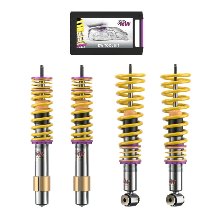 10220006 Coilovers Inox V1 KW Suspension in the group Select car model / BMW / 6-series (E63-E64) 03-10 / Chassis / Coilovers at DDESIGN Scandinavia AB (KW-10220006)