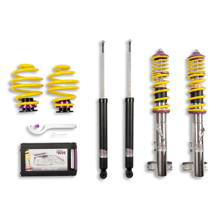 10220011 Coilovers Inox V1 KW Suspension in the group Select car model / BMW / 3-series (E36) 1990-2000 / Chassis / Coilovers and Air Suspension at DDESIGN Scandinavia AB (KW-10220011)