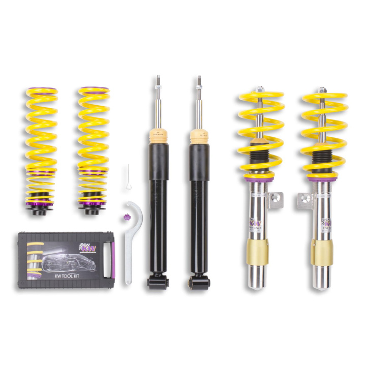 10220067 Coilovers Inox V1 KW Suspension in the group Select car model / BMW / 3-series (E90-E91) 2005-2012 / Chassis / Coilovers at DDESIGN Scandinavia AB (KW-10220067)