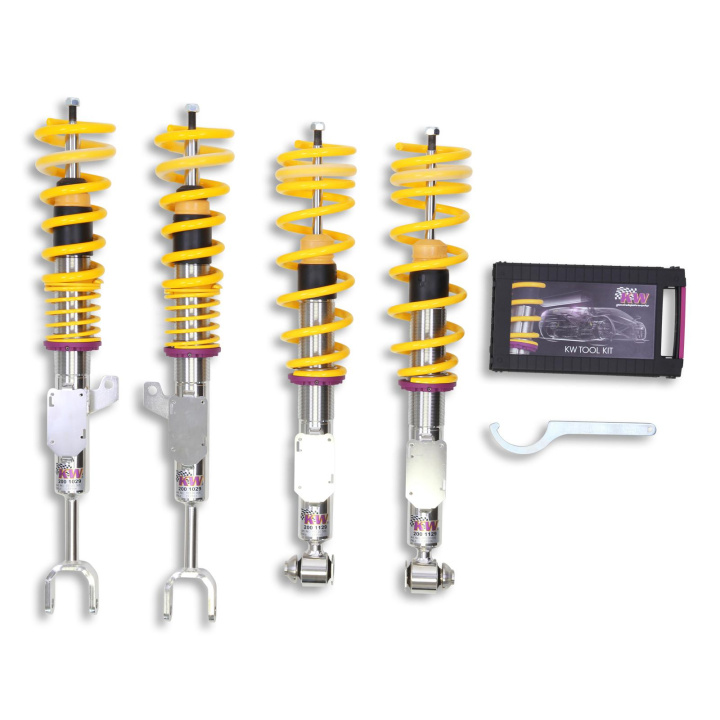 10220080 Coilovers Inox V1 KW Suspension in the group Select car model / BMW / 5-series (F07-F10-F11) 11-17 / Chassis / Coilovers at DDESIGN Scandinavia AB (KW-10220080)
