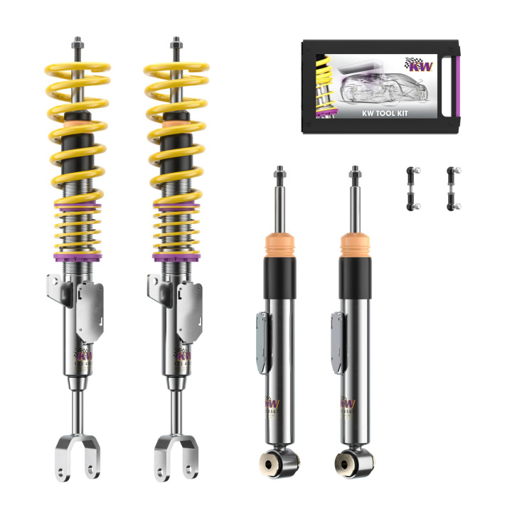 10220094 Coilovers Inox V1 KW Suspension in the group Select car model / BMW / 5-series (F07-F10-F11) 11-17 / Chassis / Coilovers at DDESIGN Scandinavia AB (KW-10220094)