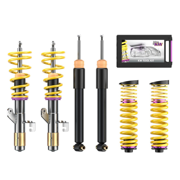 102200AC Coilovers Inox V1 KW Suspension in the group Select car model / BMW / 3-series-4-series (F30-F36) 11-19 / Chassis / Suspension (F36) at DDESIGN Scandinavia AB (KW-102200AC)