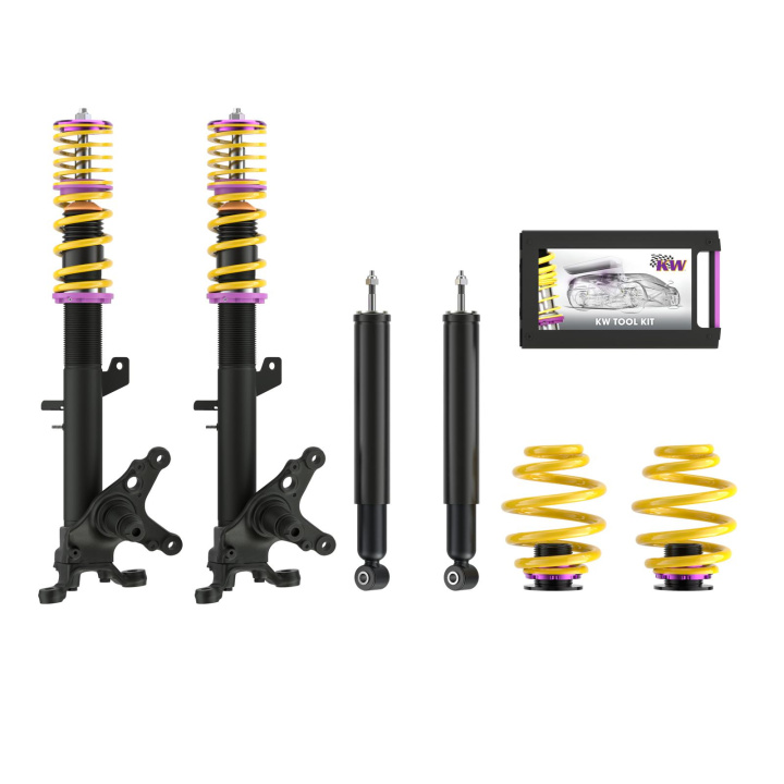 102200DB Coilovers Inox V1 KW Suspension in the group Select car model / BMW / 3-series (E30) 1982-1994 / Chassis / Coilovers at DDESIGN Scandinavia AB (KW-102200DB)