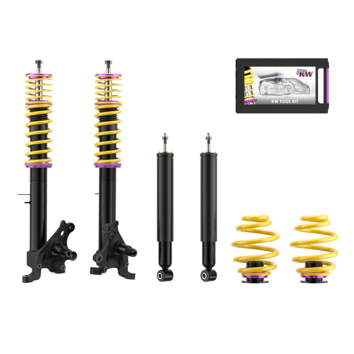 10220914 Coilovers Inox V1 KW Suspension in the group Select car model / BMW / 3-series (E30) 1982-1994 / Chassis / Coilovers at DDESIGN Scandinavia AB (KW-10220914)
