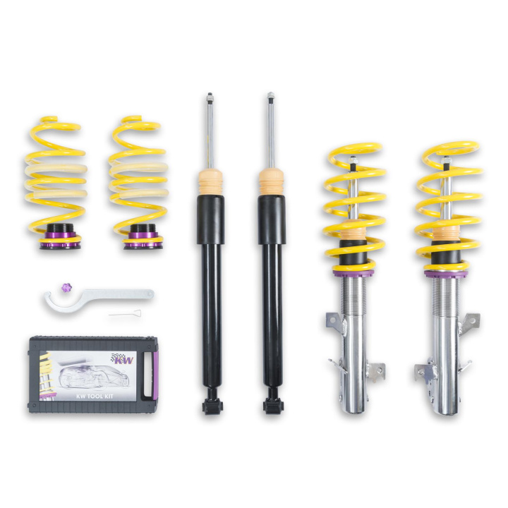 10230076 Coilovers Inox V1 KW Suspension in the group Select car model / Ford / Fiesta MK8 17+ / Chassis at DDESIGN Scandinavia AB (KW-10230076)