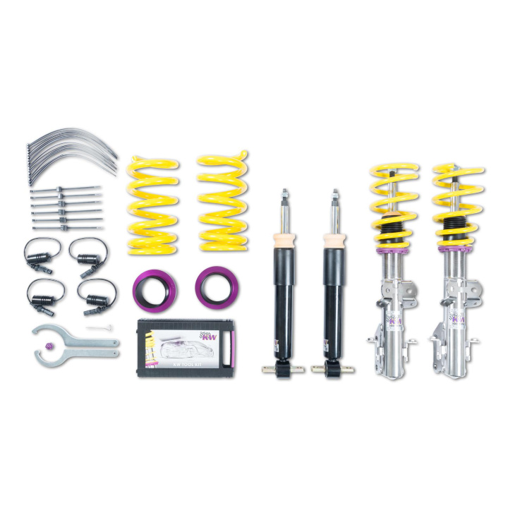 10230081 Coilovers Inox V1 (incl. Cancellation Kit) KW Suspension in the group Select car model / Ford / Mustang 15-17 / Chassis at DDESIGN Scandinavia AB (KW-10230081)