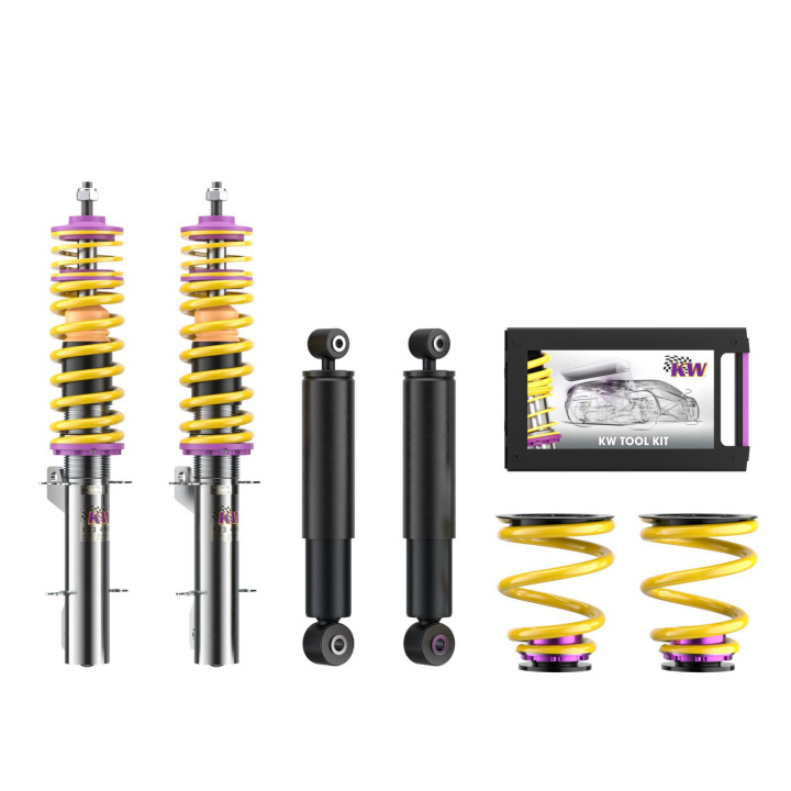 10280031 Coilovers Inox V1 KW Suspension in the group Select car model / Skoda / Octavia Mk1 96-04 / Chassis / Suspension at DDESIGN Scandinavia AB (KW-10280031)