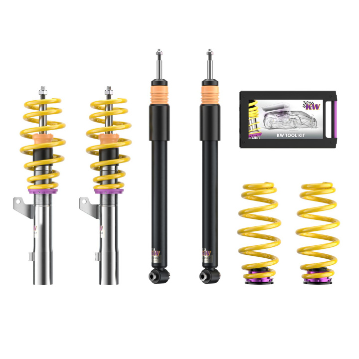 102800AQ Coilovers Inox V1 KW Suspension in the group Select car model / VW / Passat B8 14-24 / Chassis / Coilovers at DDESIGN Scandinavia AB (KW-102800AQ)